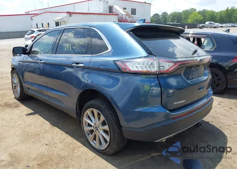 2018 Ford Edge Titanium z USA, uszkodzony, nr VIN 2FMPK4K92JBC26225